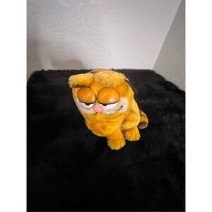 1981 United Feature Garfield Cat Comic Book 7" Plush Soft Toy Stuffed Animal